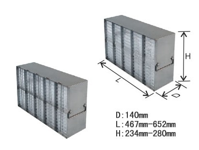 存放96孔或384孔微量滴定盤的立式冰箱分隔架-UFMP係列